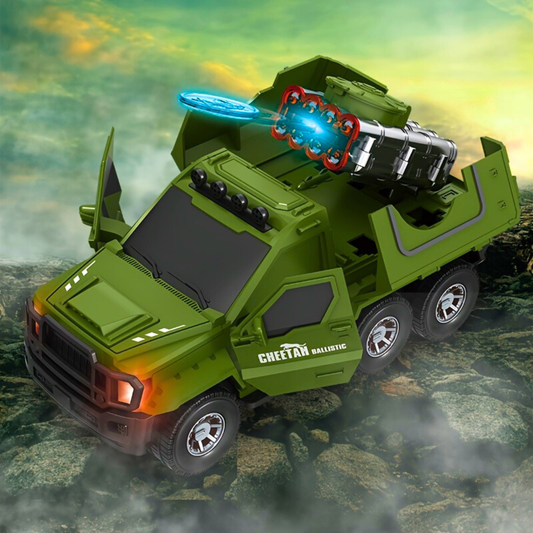 🚗 Projektil Džip – 360° Muzika i Svetla