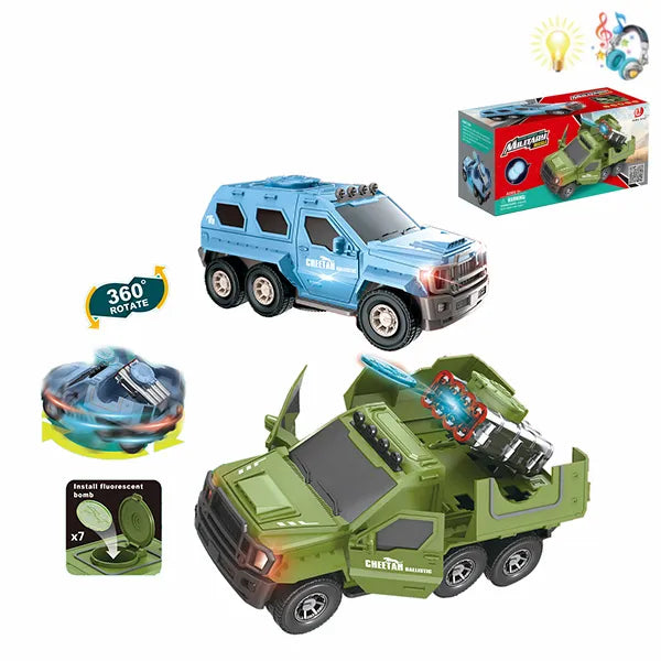 🚗 Projektil Džip – 360° Muzika i Svetla