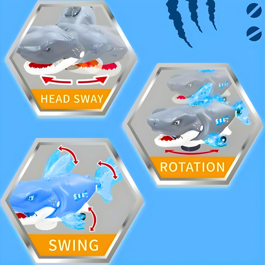 🦈 Baby Shark – Svetleća Muzička Ajkula za Decu