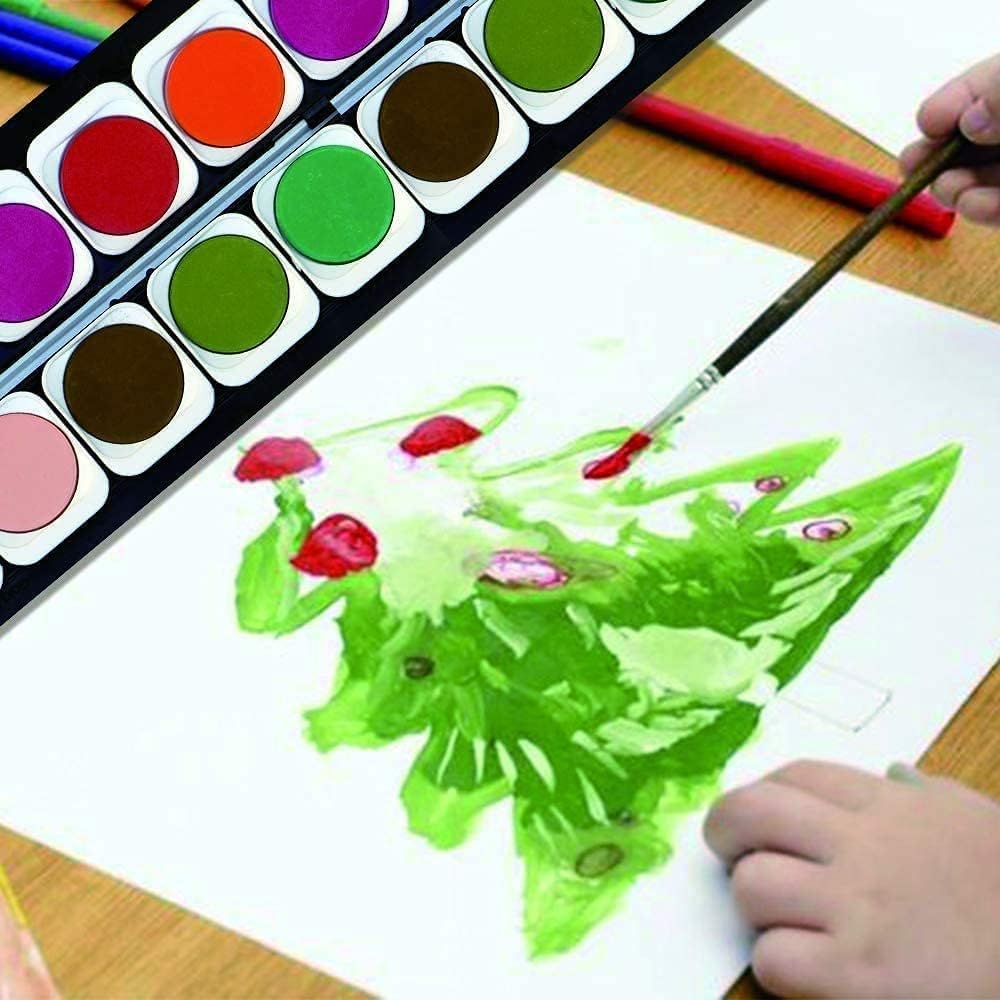 🎨 Set za crtanje i slikanje – 145 delova u aluminijumskom koferu 🚀