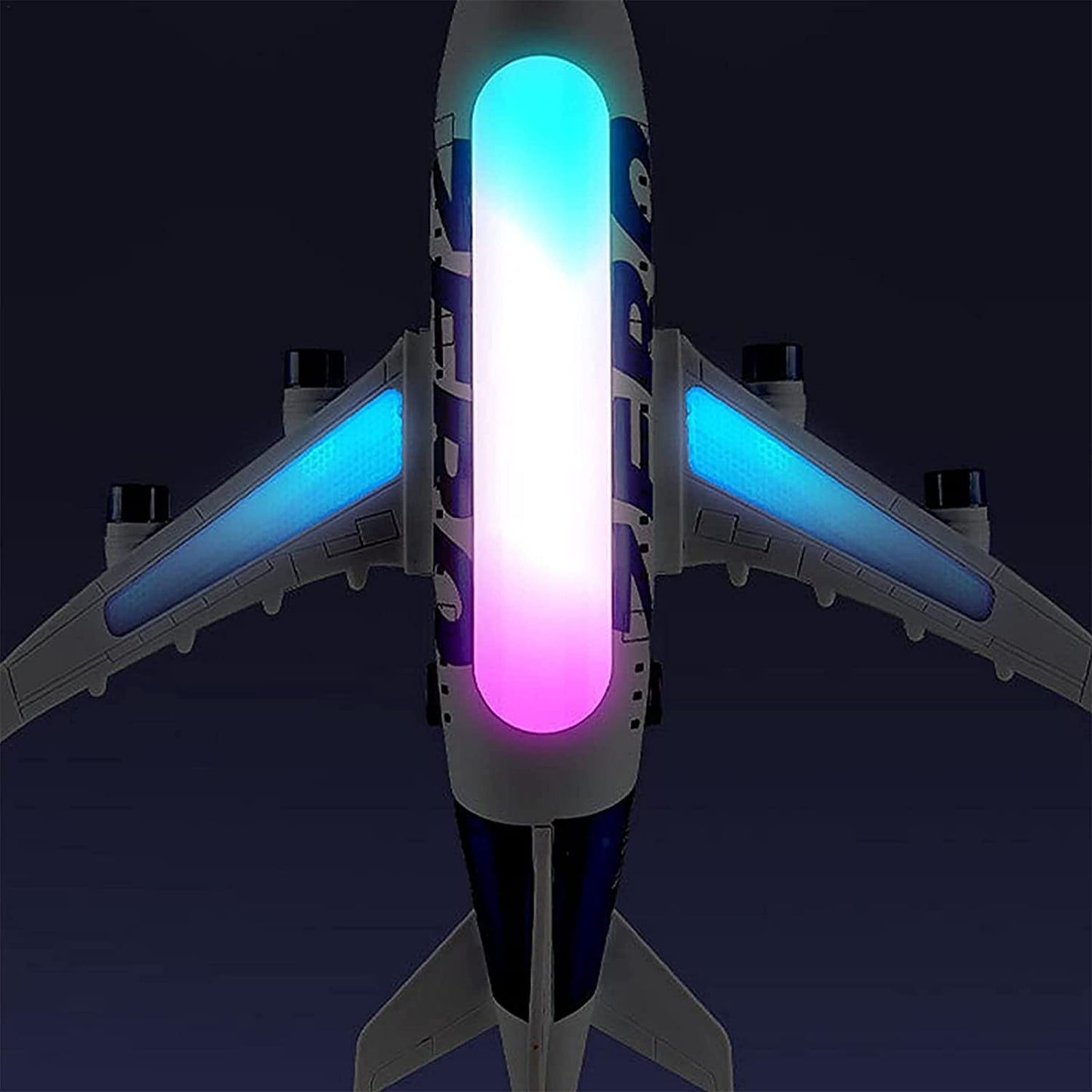 ROTIRAJUĆI AVION 360° LED AVION SA TRANSFORMACIJOM