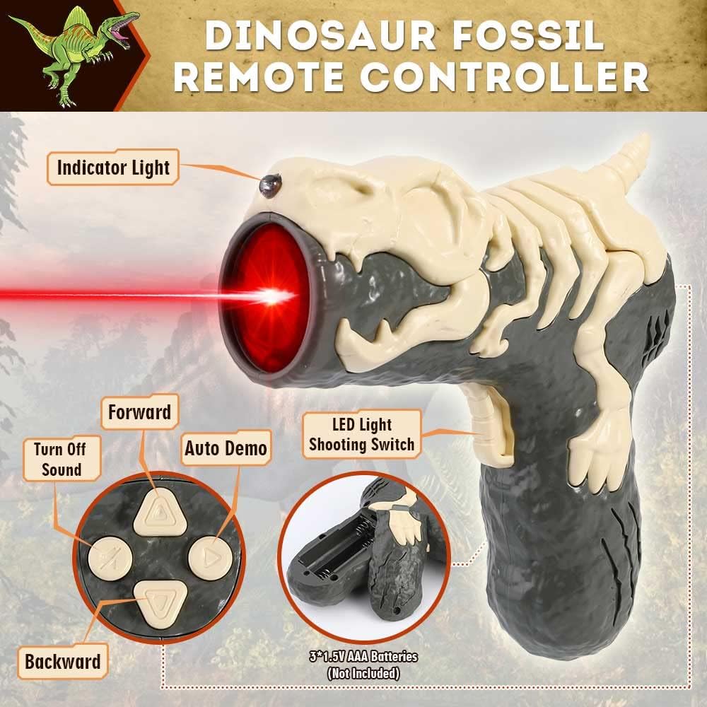 🦖 Dinosaurus na daljinsko lasersko upravljanje