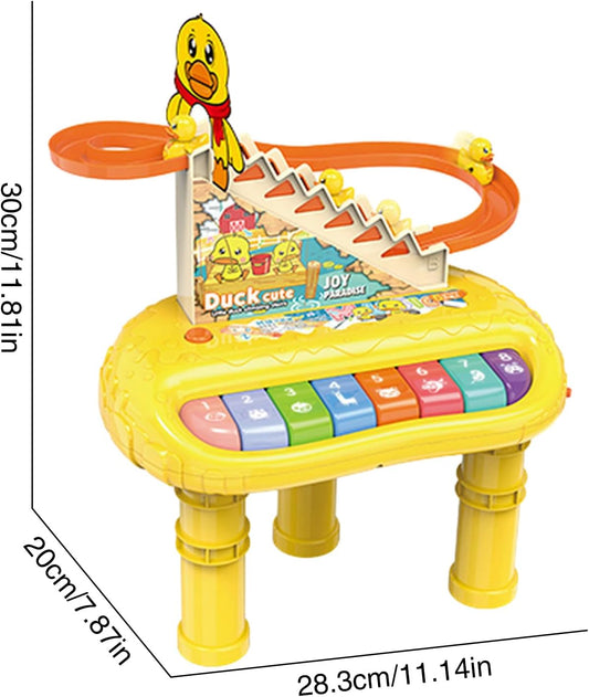 🎹 MUZIČKI PIANO SET SA PATKICAMA – ZABAVA KOJA UČI!