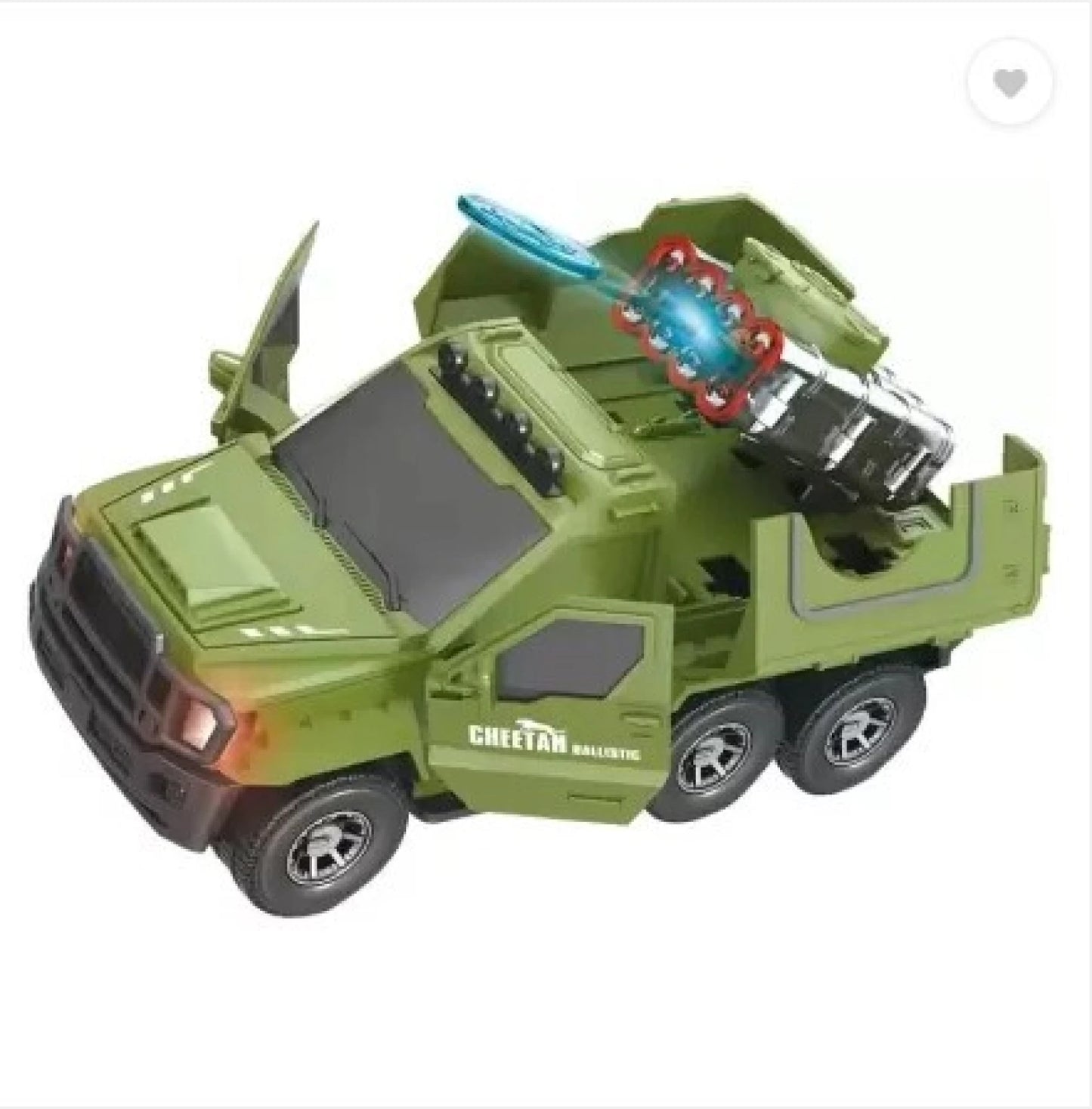 🚗 Projektil Džip – 360° Muzika i Svetla