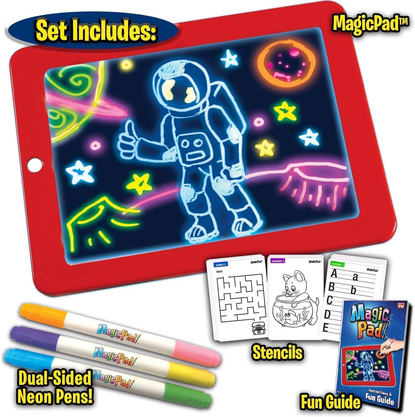 🌈 MAGIC PAD – SVETLEĆA TABLA ZA CRTANJE!