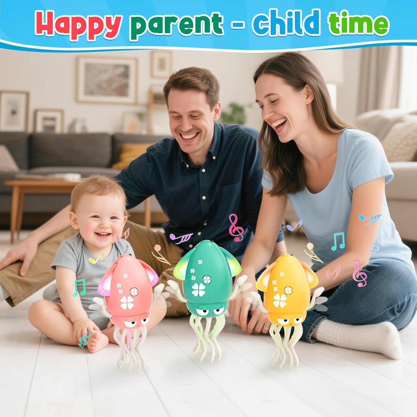 🐙 Plešuća Hobotnica – Interaktivna Igračka za Bebe