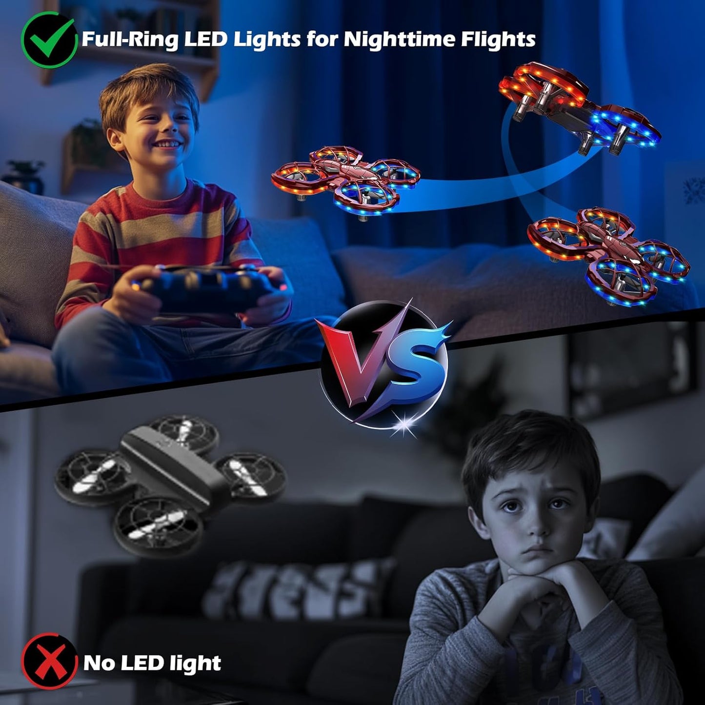 🕷️ GESTO MINI DRON LH-X91 – SPIDER CONTROL EDITION