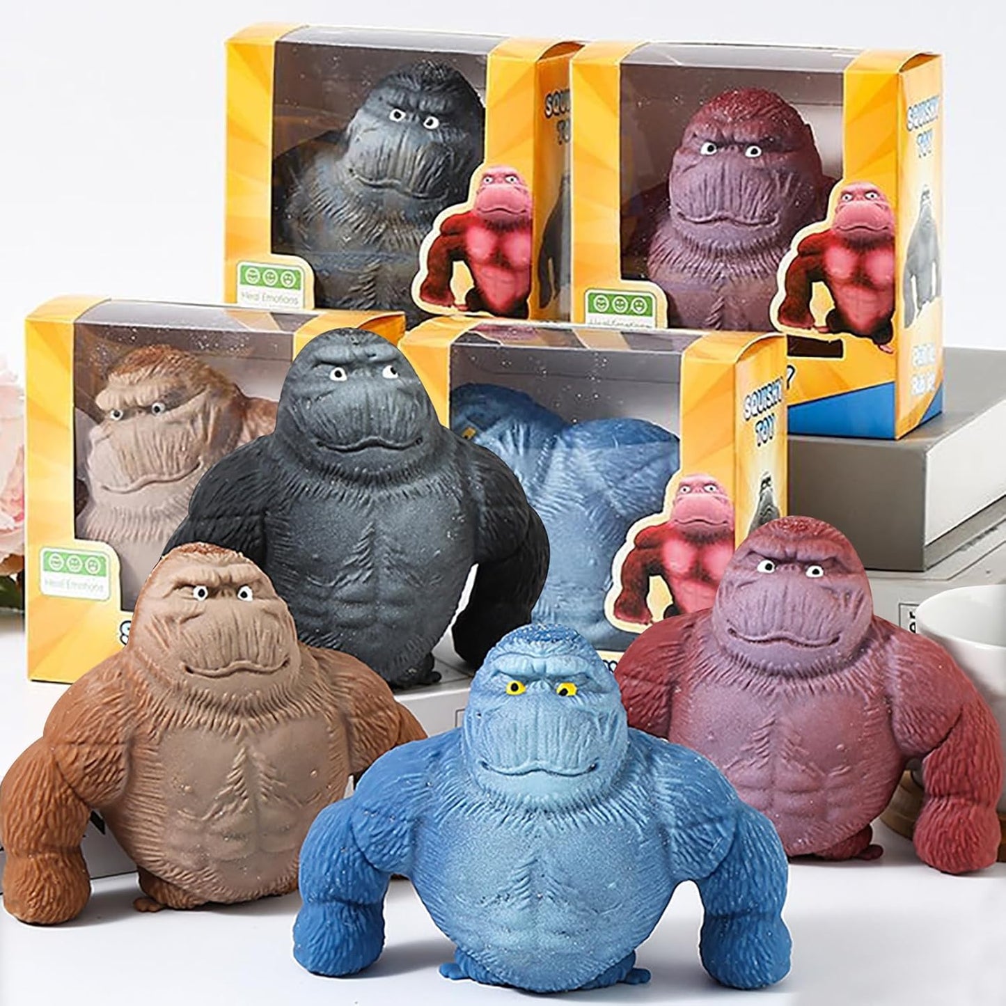 Gorilla Stress Relief Toy – “Squishy Monkey”