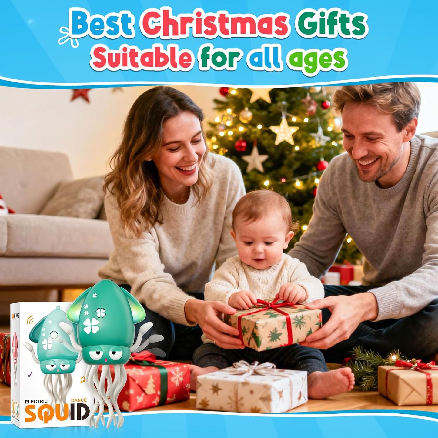 🐙 Plešuća Hobotnica – Interaktivna Igračka za Bebe