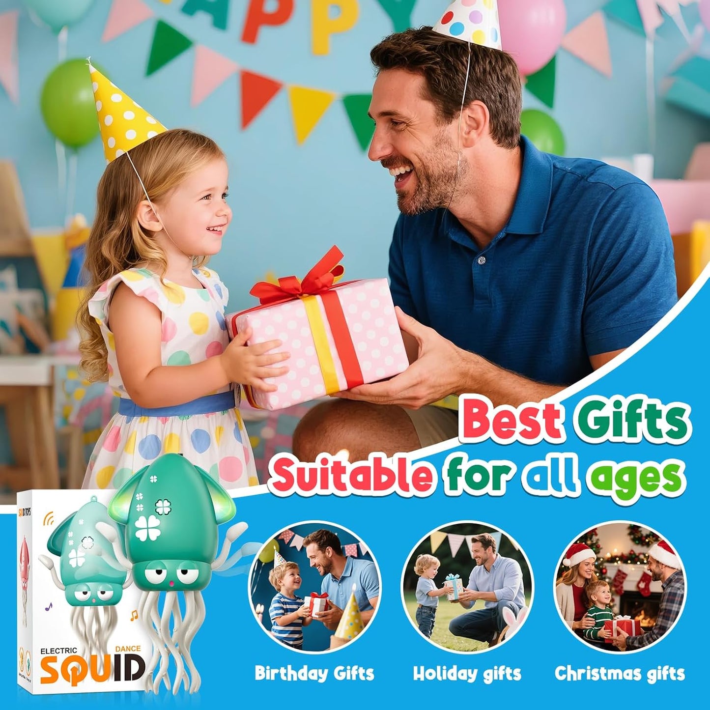 🐙 Plešuća Hobotnica – Interaktivna Igračka za Bebe