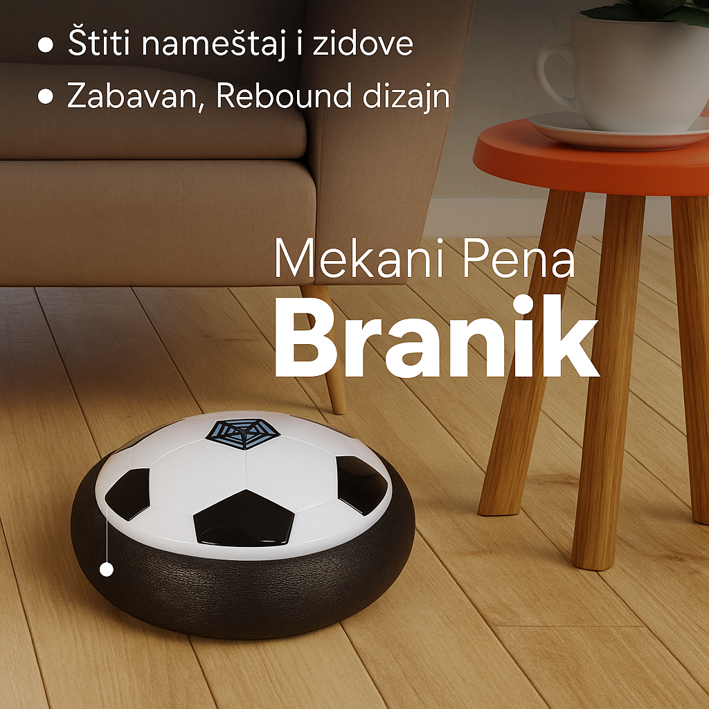 LEBDEĆA LOPTA SA LED SVETLIMA – IGRA U KUĊI