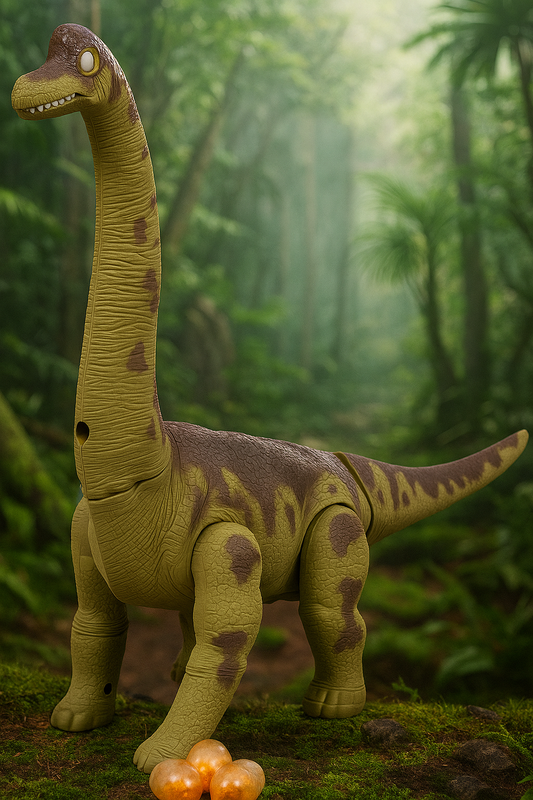 🦕 Interaktivni Dino Brachiosaurus – Projekcija, Svetla i Jaja