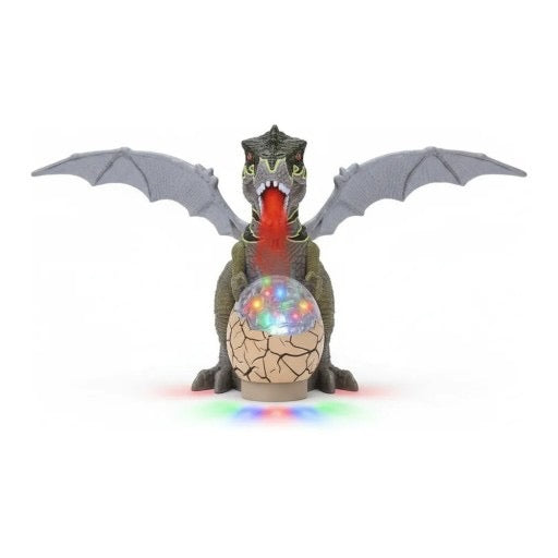 🦖 Interaktivni Dino Zmaj sa Dimom, Svetlima i Zvukom