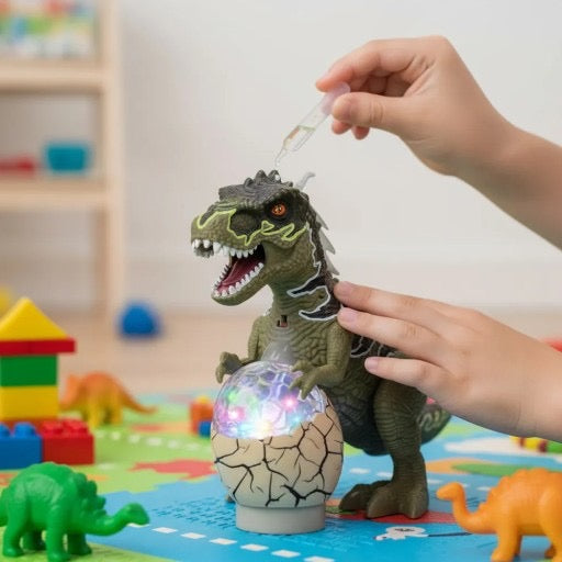 🦖 Interaktivni Dino Zmaj sa Dimom, Svetlima i Zvukom