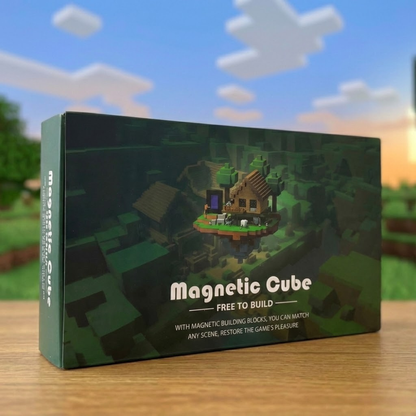🧲 Magnetne Minecraft Kocke 132 delova + figurice