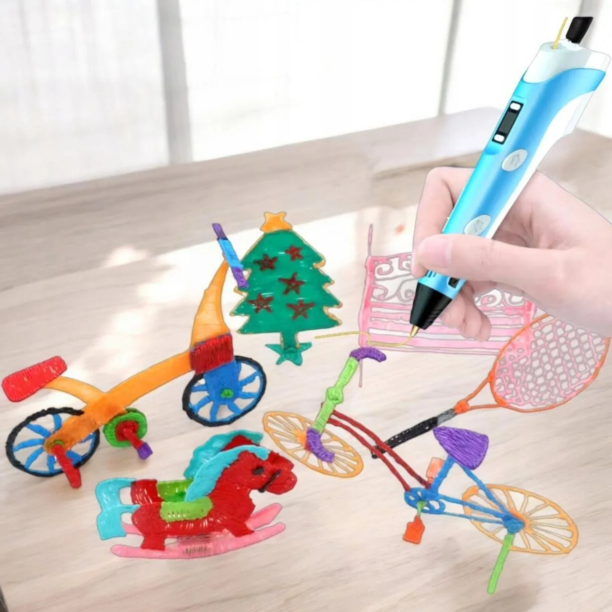 ✨ 3D MAGIC PEN SET – KREIRAJ, CRTAJ, MAŠTAJ!