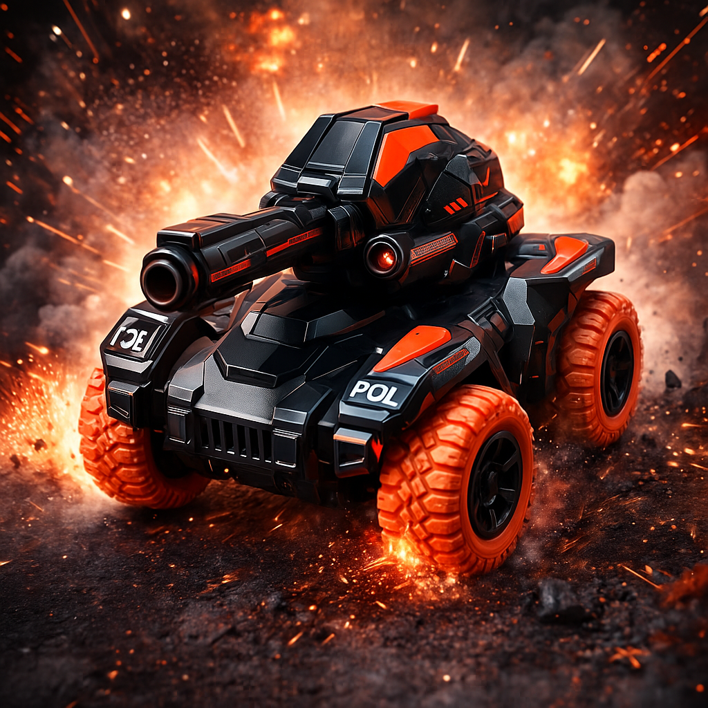 🪖 TENK NA DALJINSKI - ISPALJUJE VODENE METKICE